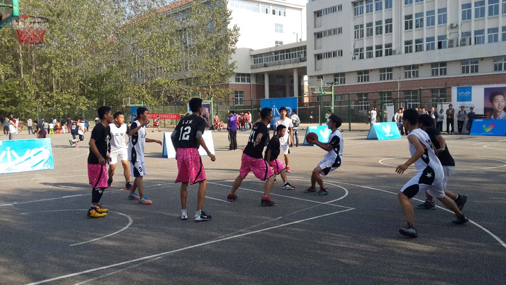 我校成功举办2016VIVO江苏高校新生篮球冠军赛（南京工业大学赛区）
